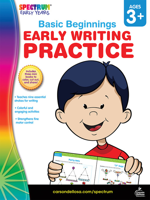 Title details for Early Writing Practice, Grades Preschool - K by Spectrum - Available